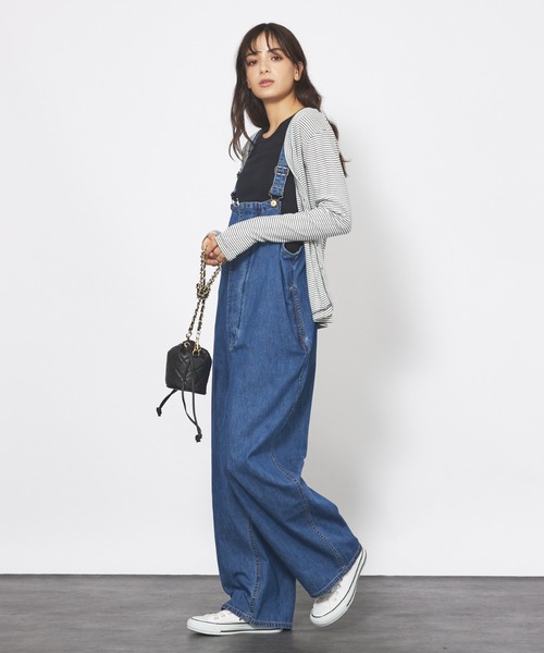 MILLER(ミラー)の「【Robert P. Miller】パネルリブ Vネック カーディガン / ボーダー / 無地 / カットソーカーディガン(Tシャツ/カットソー・レディース・グレー/ブラウン/ネイビー/ブラック・フリー)」の16枚目の写真