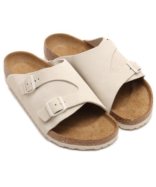 ビルケン　チューリッヒ　アンティークホワイト37 ビルケンシュトック BIRKENSTOCK Zurich Suede【レギュラー幅