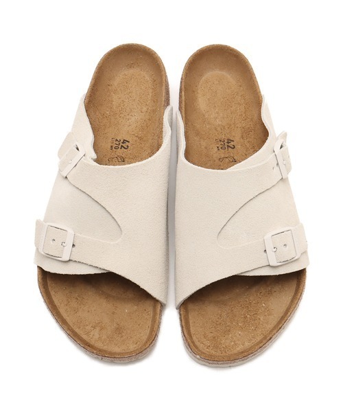 ビルケンシュトック チューリッヒ キャンバス 25cm 本革 ホワイト BIRKENSTOCK ZURICH LEVE ANTIQUE WHITE / ビルケンシュトック