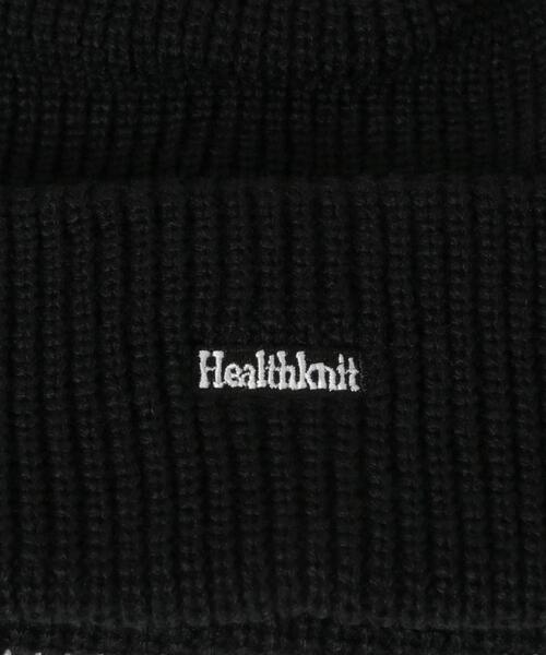 ITEMS URBANRESEARCH(アイテムズ アーバンリサーチ)の「Healthknit HK ロゴ刺繍 Knit Watch(ニットキャップ/ビーニー・メンズ・ブラック/オレンジ/ネイビー・-)」の11枚目の写真