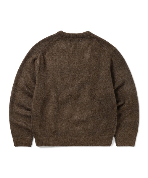 thisisneverthat ニットセーター L セール】Hooded Zip Up Sweater（ニット/セーター