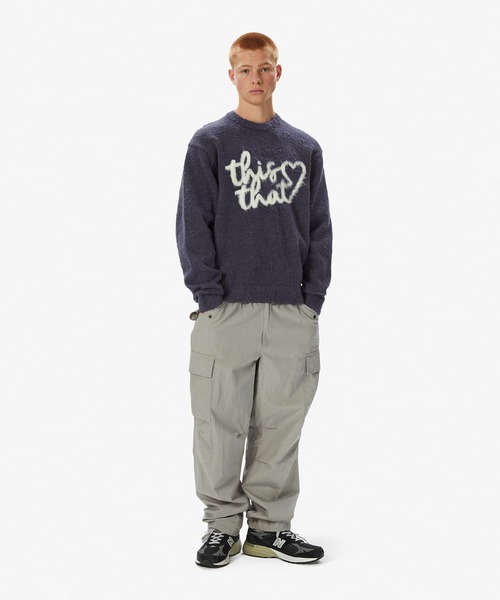 thisisneverthat（ディスイズネバーザット）の「Heart Logo Knit