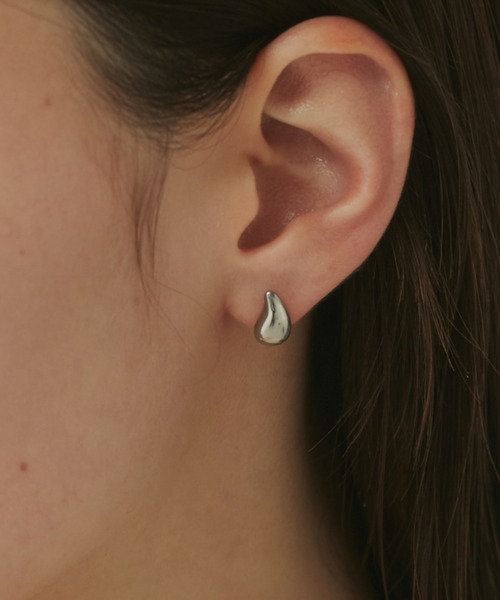 セール】【 金属アレルギー対応 】 ミニドロップピアス サージカル