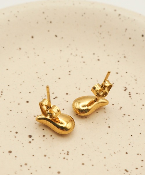 新品　Off-White ミニアロー ピアス(両耳用)　ゴールド 新品 Off-White ミニアロー ピアス(両耳用) ゴールド