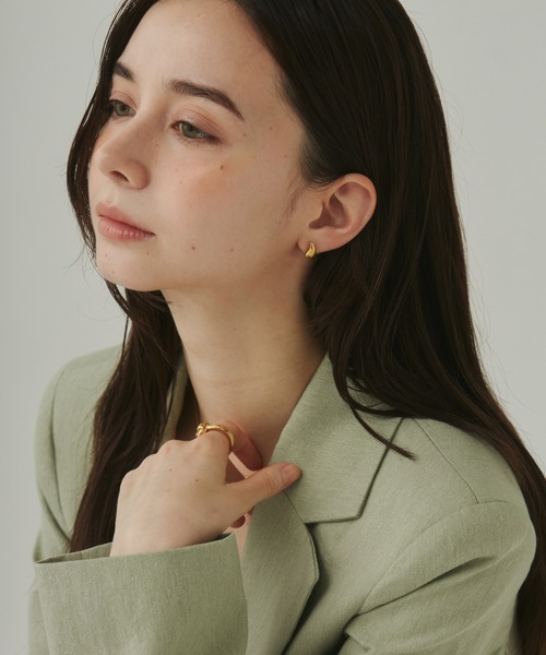 ciite' surgical stainless(シーテサージカルステンレス)の「【 金属アレルギー対応 】 ミニドロップピアス サージカルステンレス (両耳用)(ピアス(両耳用)・レディース・ゴールド/シルバー・FREE)」の17枚目の写真