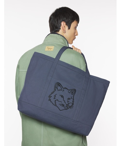 セール】FOX HEAD XL TOTE（トートバッグ）｜Maison Kitsune