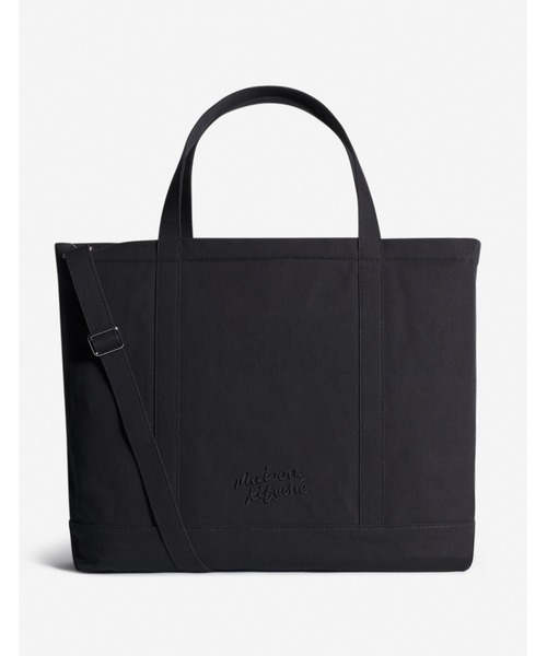 定価約3万円✨美品✨ MaisonKitsuneメゾンキツネトートバッグ　鞄 FOX HEAD SMALL TOTE（トートバッグ）｜Maison Kitsune（メゾン