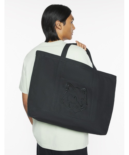 Maison Kitsuné トートバッグ FOX HEAD TOTE BAG | Maison Kitsuné