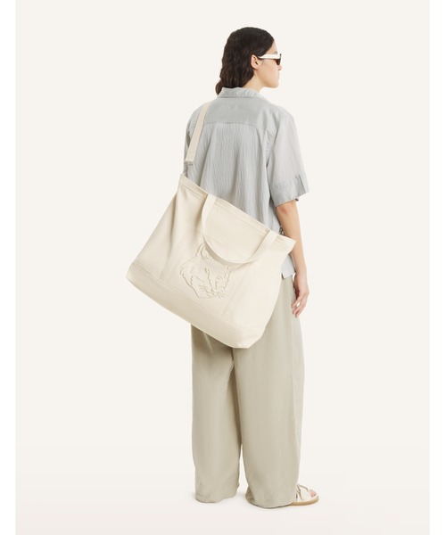 セール】FOX HEAD XL TOTE（トートバッグ）｜Maison Kitsune（メゾン