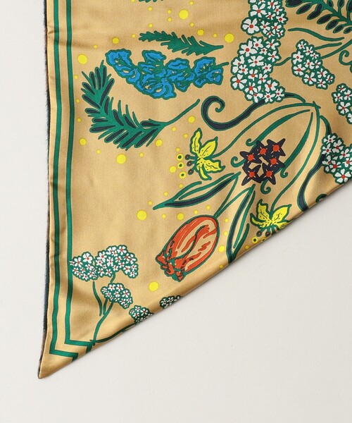 manipuri(マニプリ)の「<manipuri>チェックコンビマフラー(マフラー・レディース・ダークグリーン/ブラウン/レッド/ネイビー・FREE)」の7枚目の写真