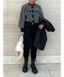 Mila Owen | SET UPニットジョガーパンツ(その他パンツ)