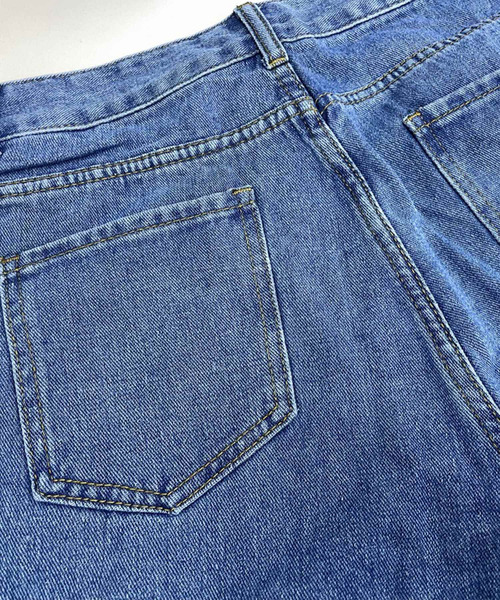 セール】レディース サイドタックで美脚魅せ。ステッチハイウエスト