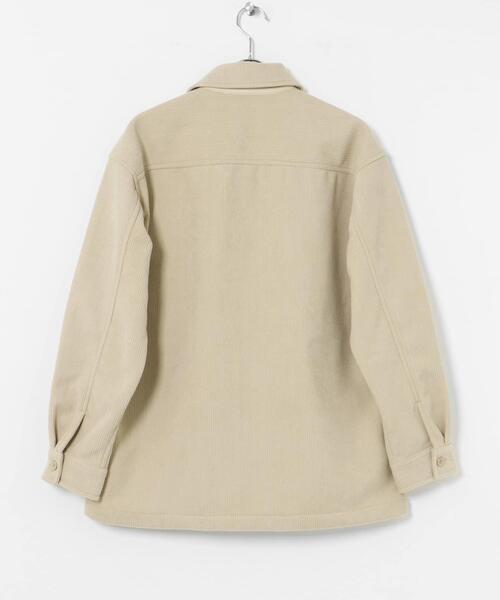 ITEMS URBANRESEARCH(アイテムズ アーバンリサーチ)の「裏フリースボンディングコーデュロイジャケット(その他アウター・メンズ・ライトベージュ/ブラック/ブラウン・LARGE/MEDIUM)」の14枚目の写真