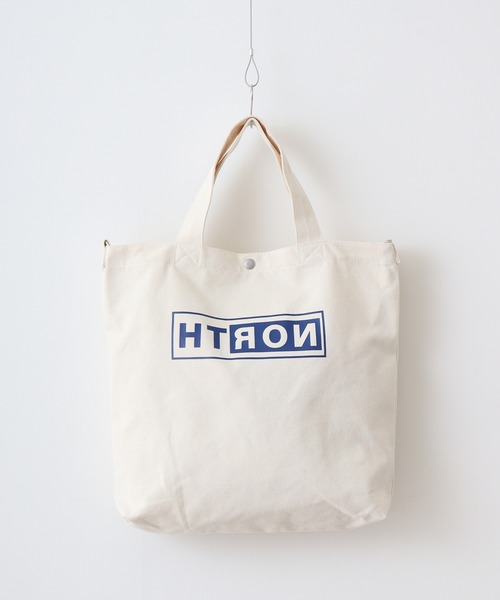 ライフウォーク★ARCH LOGO CANVAS 2WAY TOTE BAG★トートバッグ org.jpg