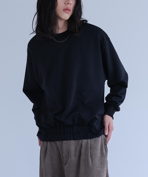 『ポンチクルーネックカットソー』（Tシャツ/カットソー）｜n'OrLABEL（ノアールレーベル）