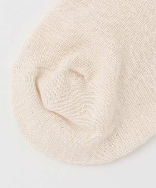 XLARGE KIDS(エクストララージキッズ)の「ライン入りスラブソックス(ソックス/靴下・キッズ・グレー/アイボリー・15-17cm/17-19cm/19-21cm)」の5枚目の写真