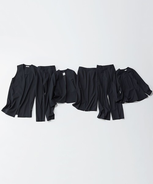 【洗濯機可/ストレッチ/セットアップ可】イージーケアストレッチジレ（ベスト）｜any Fam（エニィファム）