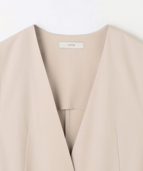 【洗濯機可/ストレッチ/セットアップ可】イージーケアストレッチジレ（ベスト）｜any Fam（エニィファム）