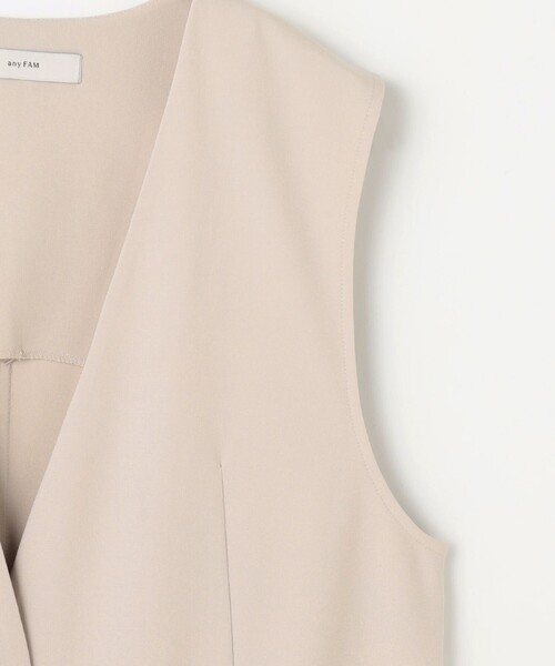 【洗濯機可/ストレッチ/セットアップ可】イージーケアストレッチジレ（ベスト）｜any Fam（エニィファム）