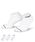 JORDAN BRANDiW[_uhj́uW[_ GufC m[VE \bNX (3) / Jordan Everyday No-Show Socks (3 Pairs) DX9656-100 Whitei\bNX/CjvbzCg