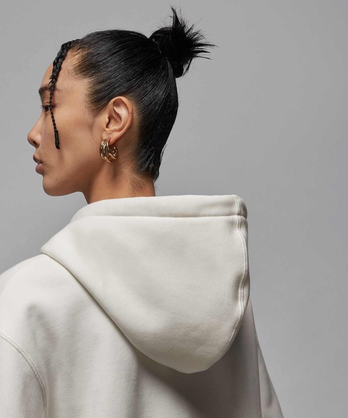 JORDAN BRAND(ジョーダンブランド)の「ジョーダン フライト フリース ウィメンズ サテン裏地付きフード プルオーバー パーカー / Jordan Flight Fleece Women's Satin Lined Pullover Hoodie FV7051-133 Sail(パーカー・レディース・クリーム・S/M/L/2XL/XL/XS)」の6枚目の写真