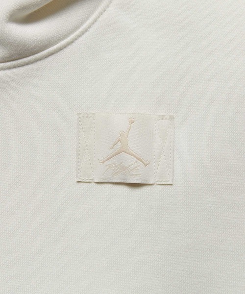 JORDAN BRAND(ジョーダンブランド)の「ジョーダン フライト フリース ウィメンズ サテン裏地付きフード プルオーバー パーカー / Jordan Flight Fleece Women's Satin Lined Pullover Hoodie FV7051-133 Sail(パーカー・レディース・クリーム・S/M/L/2XL/XL/XS)」の9枚目の写真