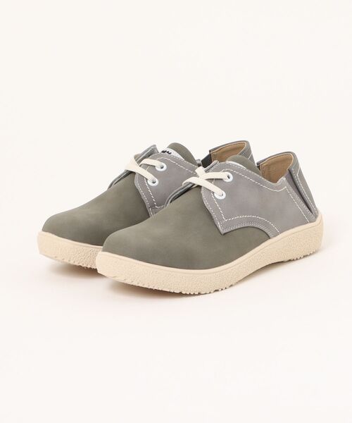moz（モズ）の「《moz:SWEDEN LAGOM》25025（スニーカー・レディース・グレー/ブルー/グリーン/ブラウン/ダークグレー・23.0cm/24.5cm/24.0cm/23.5cm/22.5cm）」の3枚目の写真