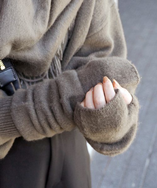 AP STUDIO（エーピーストゥディオ）の「ヤク アームウォーマー（手袋