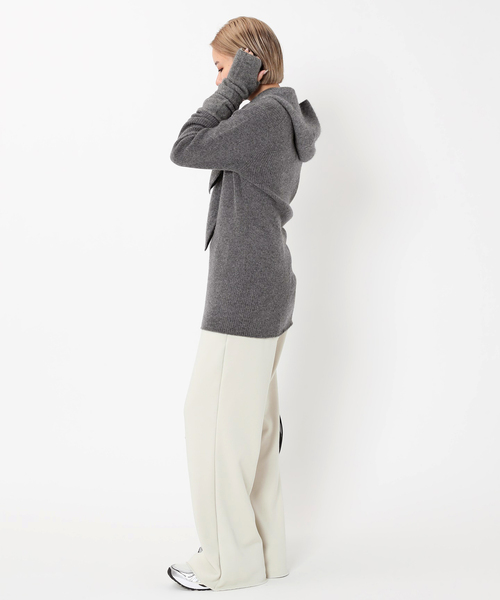 AP STUDIO（エーピーストゥディオ）の「ヤク アームウォーマー（手袋・レディース・ブラック/チャコールグレー/ウッド・FREE）」の13枚目の写真