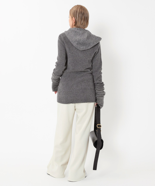 AP STUDIO（エーピーストゥディオ）の「ヤク アームウォーマー（手袋・レディース・ブラック/チャコールグレー/ウッド・FREE）」の14枚目の写真