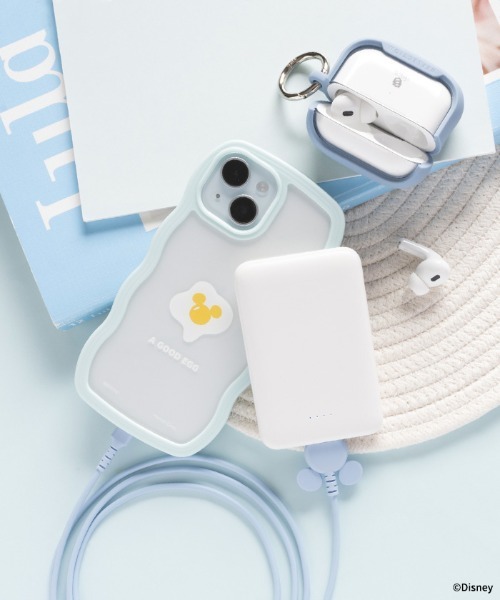 Hamee（ハミィ）の「ディズニーキャラクター USB 2.0 CABLE TYPE-C to TYPE-C 1.5m 充電ケーブル (ミッキーアイコン)（スマホグッズ・レディース・ブルー系その他/ベビーピンク/ブラック/ベージュ・FREE）」の15枚目の写真