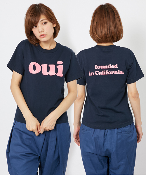 MILKFED.(ミルクフェド)の「S/S TEE oui 20th(Tシャツ/周年/限定)(Tシャツ/カットソー・レディース・ホワイト/ブラック/ネイビー/レッド・SMALL/MEDIUM)」の3枚目の写真