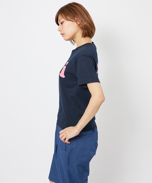 MILKFED.(ミルクフェド)の「S/S TEE oui 20th(Tシャツ/周年/限定)(Tシャツ/カットソー・レディース・ホワイト/ブラック/ネイビー/レッド・SMALL/MEDIUM)」の6枚目の写真