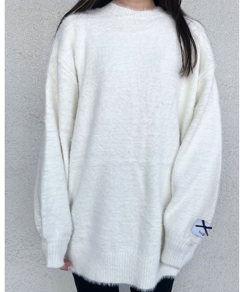 BIG SHAGGY KNIT（ニット/セーター）｜hugi（ハギ） 6,395円