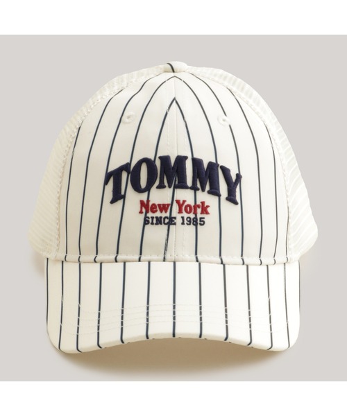 TOMMY HILFIGER(トミーヒルフィガー)の「BOYS バーシティキャップ(キャップ・キッズ・ホワイト・S-M/L-XL)」の3枚目の写真