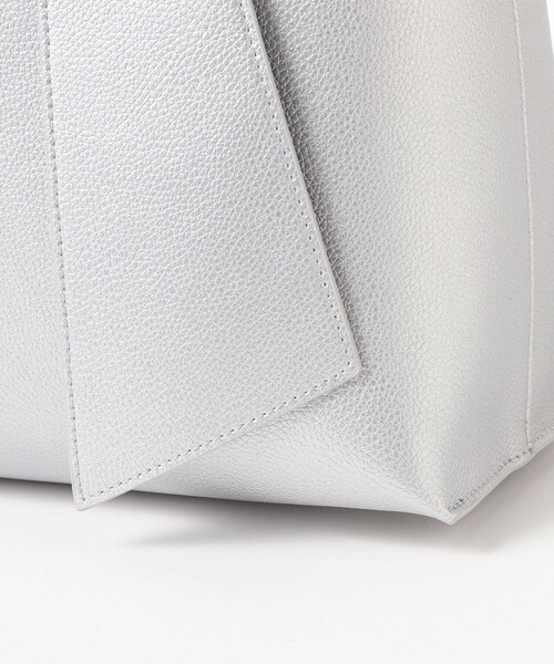 Ray BEAMS（レイビームス）の「RBS / ノット ショルダー バッグ（トートバッグ・レディース・シルバー/ブラック・ONE SIZE）」の9枚目の写真