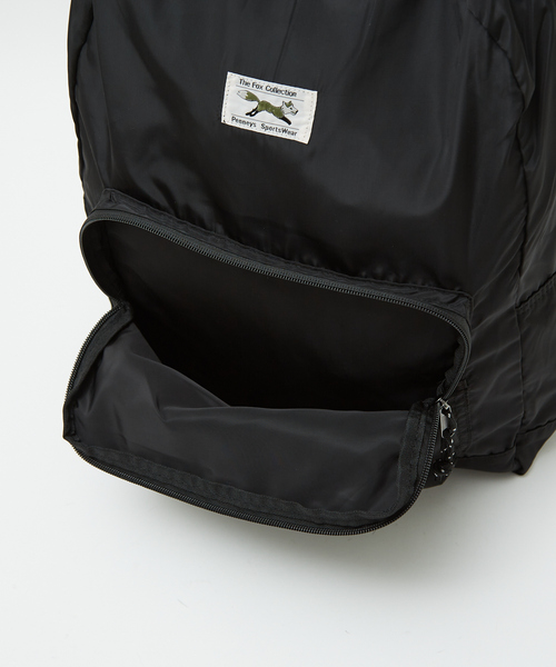 PENNEYS(ぺニーズ)の「【PENNEY'S / ペニーズ】THE FOX PACKABLE DAY PACK/バックパック/ユニセックス/17L(バックパック/リュック・メンズ・ブラック/ベージュ/グレー・フリー)」の9枚目の写真