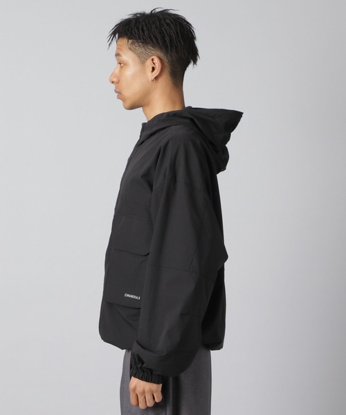 NUMERALS(ヌメラルズ)の「【NUMERALS】ソフトシェルフードブルゾン(ブルゾン・メンズ・カーキ/ブラック・MEDIUM/LARGE)」の10枚目の写真