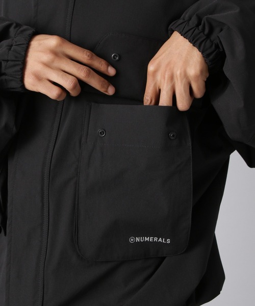 NUMERALS(ヌメラルズ)の「【NUMERALS】ソフトシェルフードブルゾン(ブルゾン・メンズ・カーキ/ブラック・MEDIUM/LARGE)」の16枚目の写真