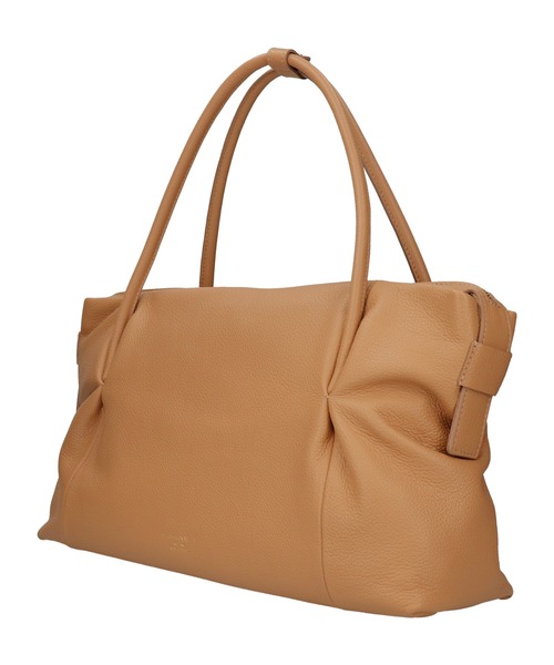 CHRISTIAN VILLA(クリスチャンヴィラ)の「【CHRISTIAN VILLA】シュリンクレザーベーシックハンドバッグ(Q56338)(ハンドバッグ・レディース・ベージュ/アイボリー・ALL)」の12枚目の写真