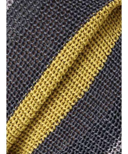 jouetie（ジュエティ）の「マルチWAYダメージニット サマーニット（ニット/セーター・レディース・アイボリー/ブラック/ピンク・MEDIUM）」の19枚目の写真