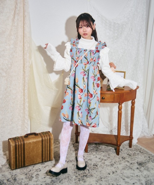 クティールとレトロ】セットアップ着用可 ゴブランミニジャンパー