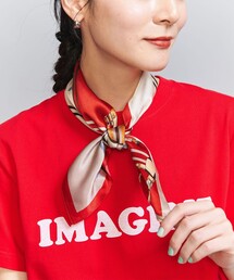 ホースモチーフ シルク スカーフ