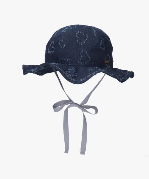 kaorinomori（カオリノモリ）の「kaorinomori リルハット リプル / カオリノモリ（ハット・レディース・ネイビー/ブルー・M/57.5cm）」の18枚目の写真