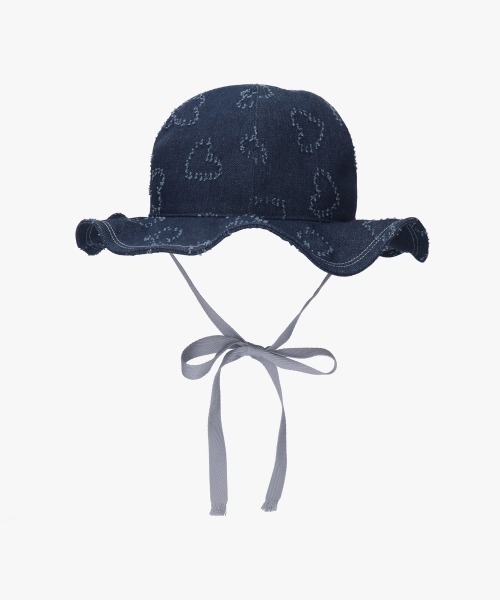 kaorinomori（カオリノモリ）の「kaorinomori リルハット リプル / カオリノモリ（ハット・レディース・ネイビー/ブルー・M/57.5cm）」の17枚目の写真