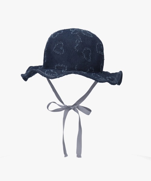 kaorinomori（カオリノモリ）の「kaorinomori リルハット リプル / カオリノモリ（ハット・レディース・ネイビー/ブルー・M/57.5cm）」の15枚目の写真