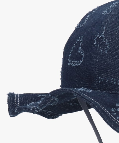 kaorinomori（カオリノモリ）の「kaorinomori リルハット リプル / カオリノモリ（ハット・レディース・ネイビー/ブルー・M/57.5cm）」の12枚目の写真