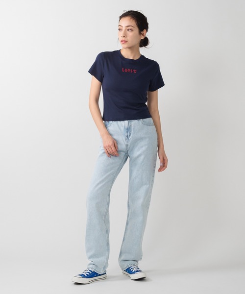 Levi's(リーバイス)の「Levi's/リーバイス LOW PRO ジーンズ ストレート(デニムパンツ・レディース・ブラック/ダークインディゴブルー/ライトインディゴブルー・28inch/24inch/25inch/26inch/27inch/23inch)」の14枚目の写真