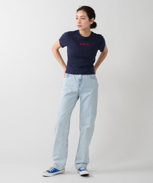 Levi's(リーバイス)の「Levi's/リーバイス LOW PRO ジーンズ ストレート(デニムパンツ・レディース・ブラック/ダークインディゴブルー/ライトインディゴブルー・28inch/24inch/25inch/26inch/27inch/23inch)」の15枚目の写真
