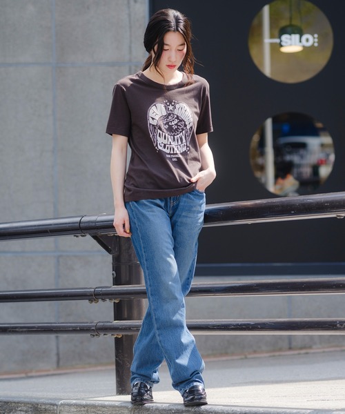 Levi's(リーバイス)の「Levi's/リーバイス LOW PRO ジーンズ ストレート(デニムパンツ・レディース・ブラック/ダークインディゴブルー/ライトインディゴブルー・28inch/24inch/25inch/26inch/27inch/23inch)」の7枚目の写真